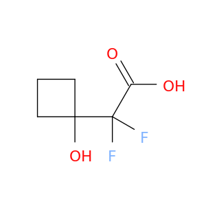 2,2-difluoro-2-(1-hydroxycyclobutyl)acetic acid