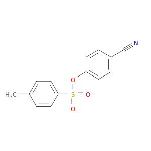 Benzonitrile, 4-[[(4-methylphenyl)sulfonyl]oxy]-