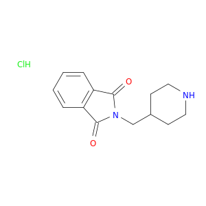 2-(piperidin-4-ylmethyl)-2,3-dihydro-1H-isoindole-1,3-dione hydrochloride