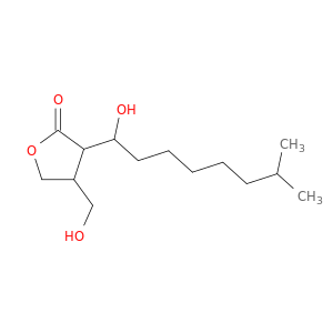 2(3H)-Furanone, dihydro-4-(hydroxymethyl)-3-(1-hydroxy-7-methyloctyl)-