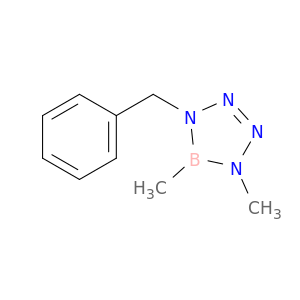 1H-Tetrazaborole, 4,5-dihydro-1,5-dimethyl-4-(phenylmethyl)-