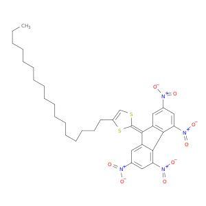 1,3-Dithiole, 4-heptadecyl-2-(2,4,5,7-tetranitro-9H-fluoren-9-ylidene)-