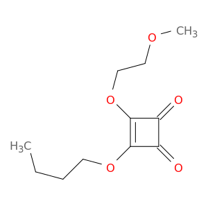3-Cyclobutene-1,2-dione, 3-butoxy-4-(2-methoxyethoxy)-