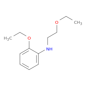 BENZENAMINE, 2-ETHOXY-N-(2-ETHOXYETHYL)-