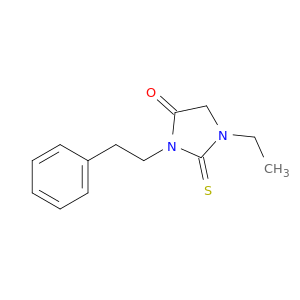4-Imidazolidinone, 1-ethyl-3-(2-phenylethyl)-2-thioxo-