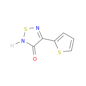 1,2,5-Thiadiazol-3(2H)-one, 4-(2-thienyl)-