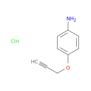[4-(2-Propyn-1-yloxy)phenyl]amine hydrochloride