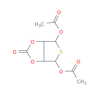 6-(ACETYLOXY)-2-OXOTETRAHYDROTHIENO[3,4-D][1,3]DIOXOL-4-YL ACETATE