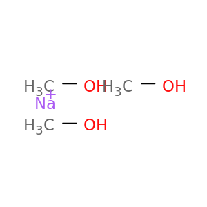 Sodium(1+), tris(methanol)-