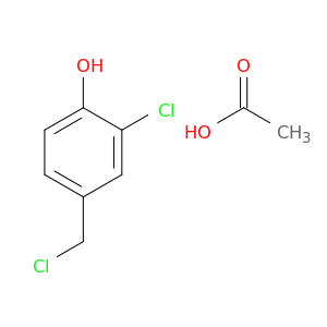 Phenol, 2-chloro-4-(chloromethyl)-, acetate