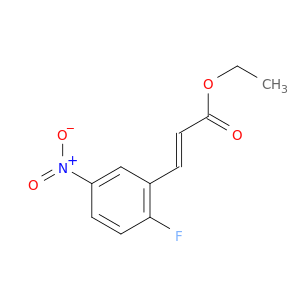 (E)-3-(2-氟-5-硝基苯基)丙烯酸乙酯