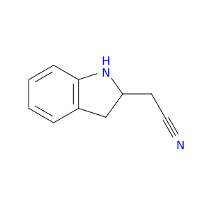 1H-Indole-2-acetonitrile, 2,3-dihydro-
