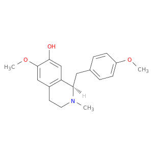 (1R)-6-methoxy-1-[(4-methoxyphenyl)methyl]-2-methyl-3,4-dihydro-1H-isoquinolin-7-ol