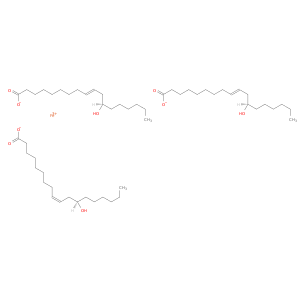 9-十二烷烯酸,12-羟基-,铁(3)盐(3：1),(9Z,12R)-