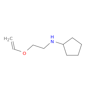 Cyclopentanamine,N-[2-(ethenyloxy)ethyl]-