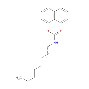 Carbamic acid, 1-octenyl-, 1-naphthalenyl ester