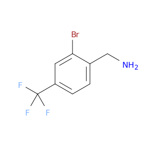 (2-溴-4-(三氟甲基)苯基)甲胺