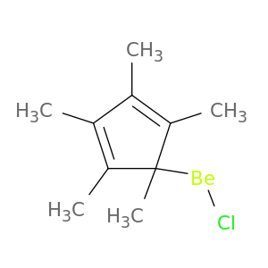 氯(1,2,3,4,5-五甲基-2,4-环戊二烯-1-yl)铍
