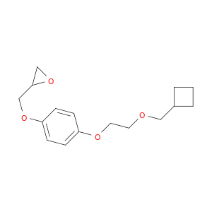 Oxirane, [[4-[2-(cyclobutylmethoxy)ethoxy]phenoxy]methyl]-