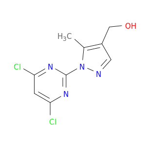 1H-Pyrazole-4-methanol, 1-(4,6-dichloro-2-pyrimidinyl)-5-methyl-