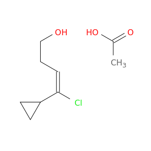 3-Buten-1-ol, 4-chloro-4-cyclopropyl-, acetate, (Z)-