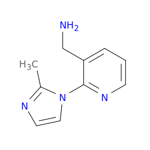 [2-(2-methyl-1H-imidazol-1-yl)pyridin-3-yl]methanamine