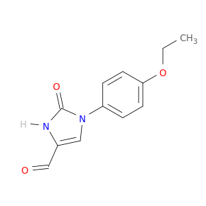 1H-Imidazole-4-carboxaldehyde, 1-(4-ethoxyphenyl)-2,3-dihydro-2-oxo-