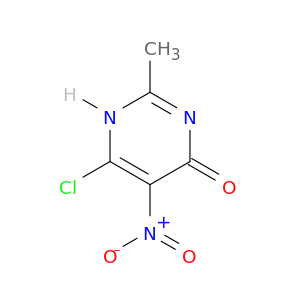 4(1H)-Pyrimidinone,6-chloro-2-methyl-5-nitro-