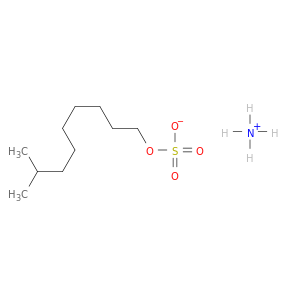 Sulfuric acid,monoisodecyl ester, ammonium salt (9CI)