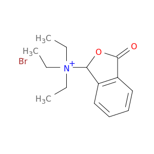 1-Isobenzofuranaminium, N,N,N-triethyl-1,3-dihydro-3-oxo-, bromide
