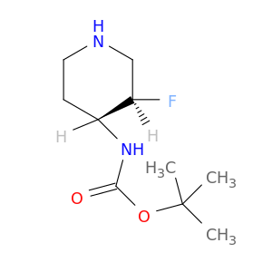 反式-4-(Boc-氨基)-3-氟哌啶