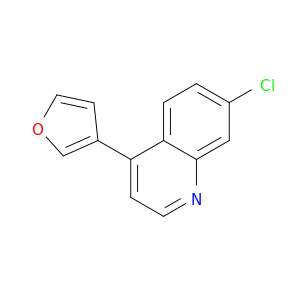 Quinoline,7-chloro-4-(3-furanyl)-