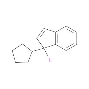 Lithium, (1-cyclopentyl-1H-inden-1-yl)-