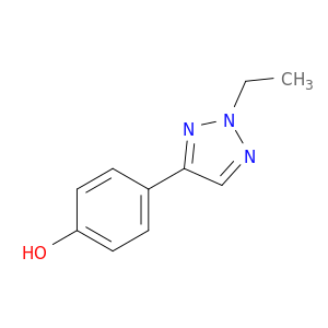 Phenol, 4-(2-ethyl-2H-1,2,3-triazol-4-yl)-