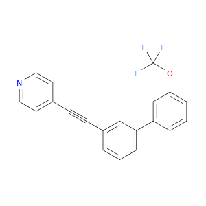 Pyridine, 4-[2-[3'-(trifluoromethoxy)[1,1'-biphenyl]-3-yl]ethynyl]-