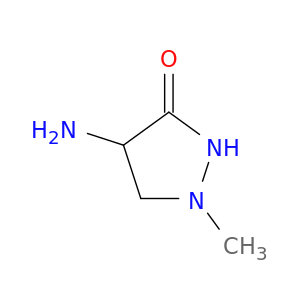 4-amino-1-methylpyrazolidin-3-one