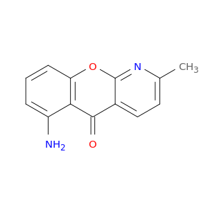 5H-[1]Benzopyrano[2,3-b]pyridin-5-one, 6-amino-2-methyl-
