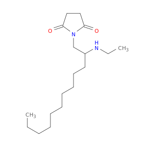 2,5-Pyrrolidinedione, 1-[2-(ethylamino)dodecyl]-