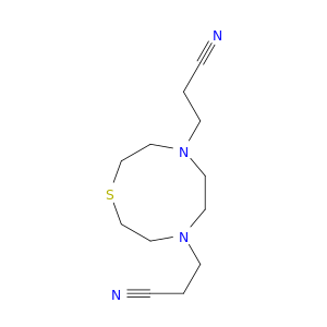 1,4,7-Thiadiazonine-4,7-dipropanenitrile, 2,3,5,6,8,9-hexahydro-