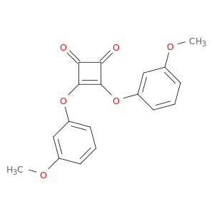 3-Cyclobutene-1,2-dione, 3,4-bis(3-methoxyphenoxy)-