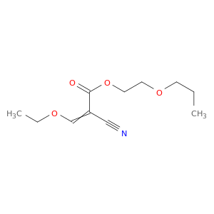 2-Propenoic acid, 2-cyano-3-ethoxy-, 2-propoxyethyl ester