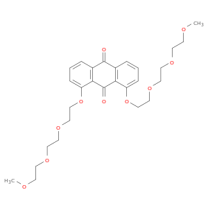 9,10-Anthracenedione, 1,8-bis[2-[2-(2-methoxyethoxy)ethoxy]ethoxy]-