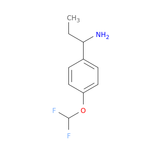 1-[4-(Difluoromethoxy)phenyl]propan-1-amine