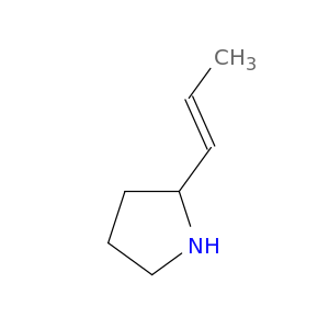 Pyrrolidine, 2-(1E)-1-propenyl-