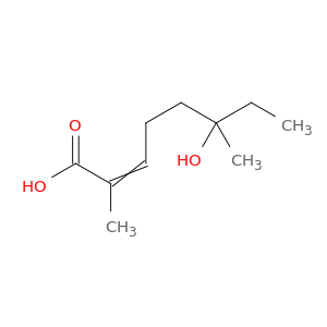 2-Octenoic acid, 6-hydroxy-2,6-dimethyl-
