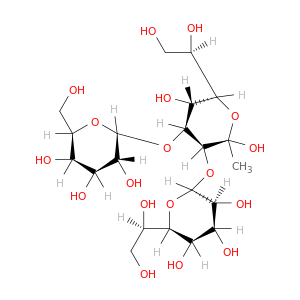 L-glycero-a-D-manno-Heptopyranoside, methylO-a-D-glucopyranosyl-(1&reg;3)-O-[L-glycero-a-D-manno-heptopyranosyl-(1&reg;7)]- (9CI)