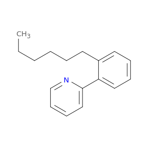 Pyridine, 2-(2-hexylphenyl)-