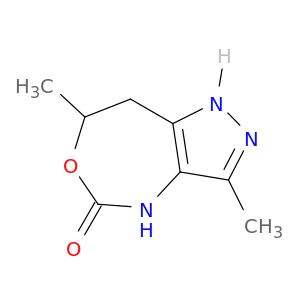 3,7-DIMETHYL-1,4,7,8-TETRAHYDRO-5H-PYRAZOLO[4,3-D][1,3]OXAZEPIN-5-ONE