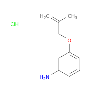 {3-[(2-Methyl-2-propen-1-yl)oxy]phenyl}amine Hydrochloride