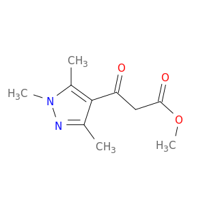methyl 3-oxo-3-(trimethyl-1H-pyrazol-4-yl)propanoate